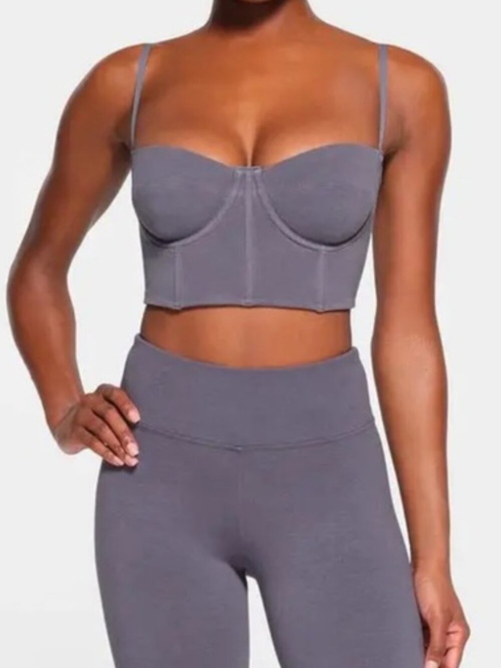 Skim Outdoor Cotton Bustier - new with tags